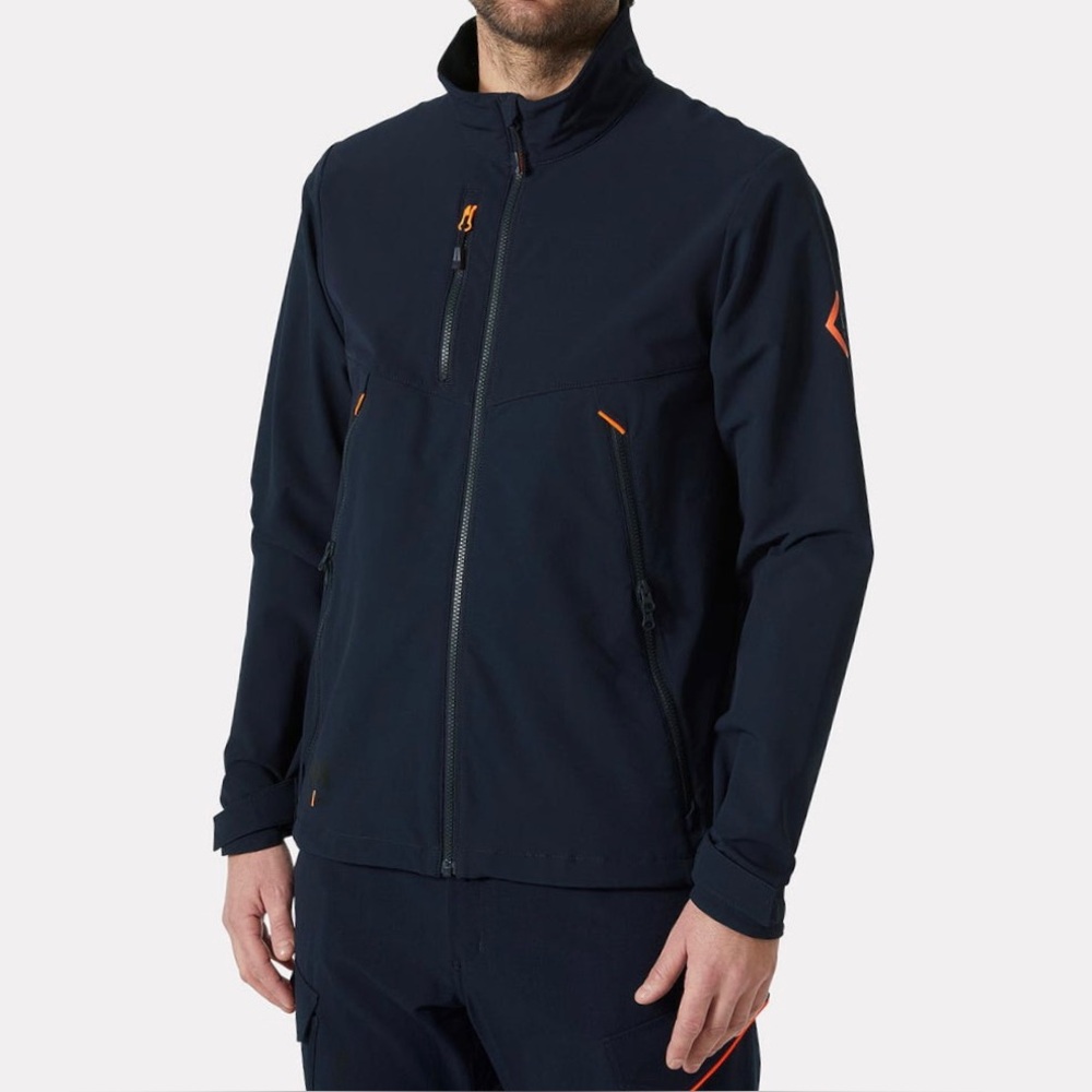 HELLY HANSEN Chelsea Evolution BRZ Coat Workwear Jacket Breathable 4 Way Stretch